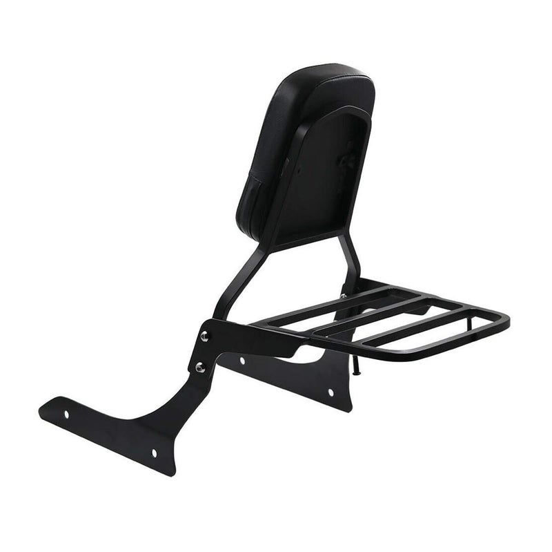 Motorcycle Upgrader دعامة ظهر راكب الدراجة النارية + رف الأمتعة لياماها سترايكر 1300 XVS1300 2011-2017 - Image 4